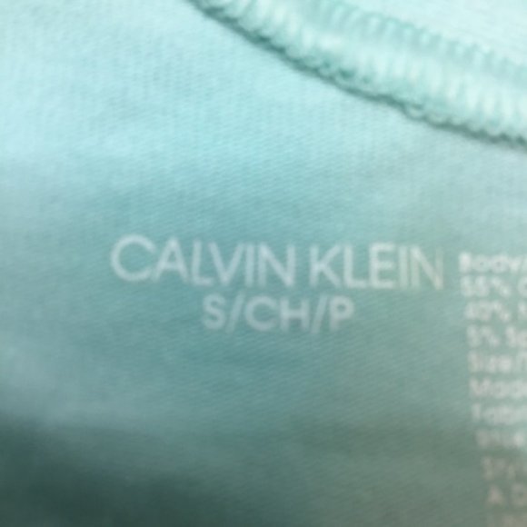 Calvin Klein Girls Blue/Teal Bralette NWOT Size Small - Picture 4 of 5